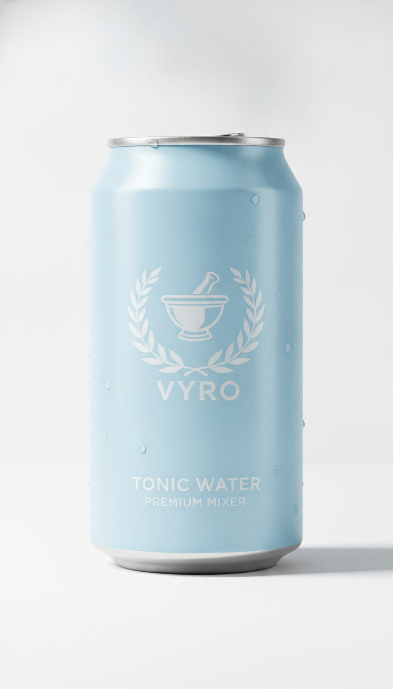 Tonic Water Can